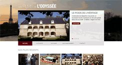 Desktop Screenshot of odyssee-films.com