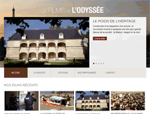 Tablet Screenshot of odyssee-films.com